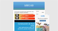 Desktop Screenshot of judavi.com